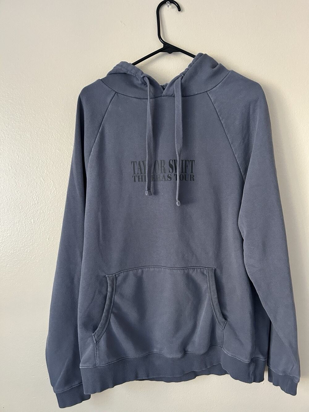 2023 Unisex Taylor Swift Eras Tour Official Blue Hoodie Size Small